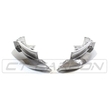 Load image into Gallery viewer, BMW M3 G80/G81 CARBON FIBRE REAR BUMPER CORNERS - OEM STYLE
