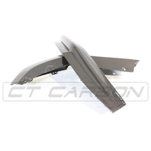 Load image into Gallery viewer, BMW M3 G80/G81 CARBON FIBRE REAR BUMPER CORNERS - OEM STYLE
