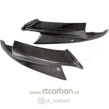 Load image into Gallery viewer, BMW M3 (E92/E90) CARBON FRONT CANARD SPLITTERS - MP STYLE
