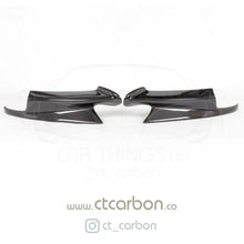 Load image into Gallery viewer, BMW M3 (E92/E90) CARBON FRONT CANARD SPLITTERS - MP STYLE
