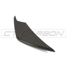 Load image into Gallery viewer, BMW M3/M4 (G80 G81 G82 G83) AGGRESSIVE CARBON FIBRE FRONT BUMPER CANARDS
