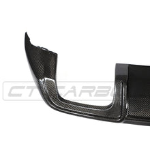 Load image into Gallery viewer, Audi A3 Facelift 8V Carbon Fibre Diffuser
