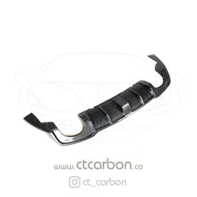 Load image into Gallery viewer, AUDI RS3 8V SALOON REAR CARBON DIFFUSER WITH DTM LIGHT
