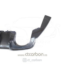 Load image into Gallery viewer, AUDI RS3 8V SALOON REAR CARBON DIFFUSER WITH DTM LIGHT
