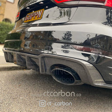 Load image into Gallery viewer, AUDI RS3 8V SALOON REAR CARBON DIFFUSER WITH DTM LIGHT

