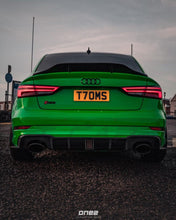 Load image into Gallery viewer, AUDI RS3 8V SALOON REAR CARBON DIFFUSER WITH DTM LIGHT
