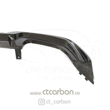 Load image into Gallery viewer, BMW 3 SERIES G20/G21 QUAD TIP CARBON FIBRE DIFFUSER - CT DESIGN
