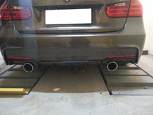Load image into Gallery viewer, BMW F30/F31 3 SERIES CARBON FIBRE DIFFUSER - MP STYLE - DUAL EXHAUST
