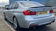 Load image into Gallery viewer, BMW F30/F31 3 SERIES CARBON FIBRE DIFFUSER - MP STYLE - SINGLE EXHAUST
