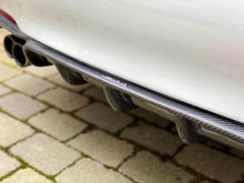 Load image into Gallery viewer, BMW F30/F31 3 SERIES CARBON FIBRE DIFFUSER - MP STYLE - TWIN EXHAUST
