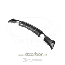 Load image into Gallery viewer, BMW F32, F33&amp; F36 4 SERIES CARBON FIBRE DIFFUSER - MP STYLE - DUAL EXHAUST
