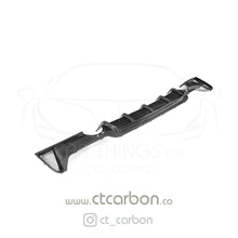 Load image into Gallery viewer, BMW F32, F33&amp; F36 4 SERIES CARBON FIBRE DIFFUSER - MP STYLE - DUAL EXHAUST
