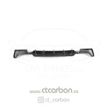 Load image into Gallery viewer, BMW F32, F33&amp; F36 4 SERIES CARBON FIBRE DIFFUSER - MP STYLE - DUAL EXHAUST
