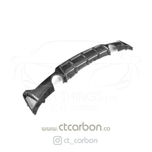 Load image into Gallery viewer, BMW F32, F33&amp; F36 4 SERIES CARBON FIBRE DIFFUSER - MP STYLE - DUAL EXHAUST
