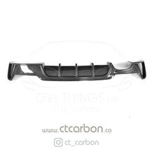 Load image into Gallery viewer, BMW F32, F33 &amp; F36 4 SERIES CARBON FIBRE DIFFUSER - MP STYLE - TWIN EXHAUST
