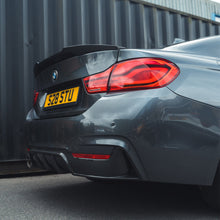 Load image into Gallery viewer, BMW F32, F33 &amp; F36 4 SERIES CARBON FIBRE DIFFUSER - MP STYLE - TWIN EXHAUST
