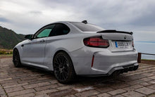 Load image into Gallery viewer, BMW M2 / M2C F87 CARBON FIBRE DIFFUSER - V STYLE
