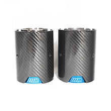 Load image into Gallery viewer, BMW CARBON EXHAUST TIPS 135i/140i/235i/240i/335i/340i/435i/440i - BURNT ENDS(SET OF 2)
