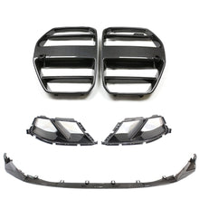 Load image into Gallery viewer, BMW M3/M4 G80/G81/G82/G83 CARBON FIBRE FRONT END PACK - V3
