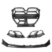 Load image into Gallery viewer, BMW M3/M4 G80/G81/G82/G83 CARBON FIBRE FRONT END KIT - V5 WITH ACC
