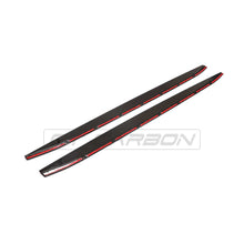 Load image into Gallery viewer, BMW M3 G80/G81 CARBON FIBRE SIDE SKIRT EXTENSIONS - CT DESIGN
