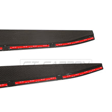 Load image into Gallery viewer, BMW M3 G80/G81 CARBON FIBRE SIDE SKIRT EXTENSIONS - CT DESIGN
