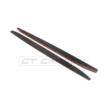 Load image into Gallery viewer, BMW M3 G80/G81 CARBON FIBRE SIDE SKIRT EXTENSIONS - CT DESIGN
