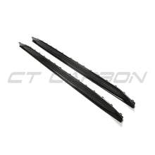 Load image into Gallery viewer, BMW M3 G80/G81 CARBON FIBRE SIDE SKIRT REPLACEMENT - CT DESIGN V2

