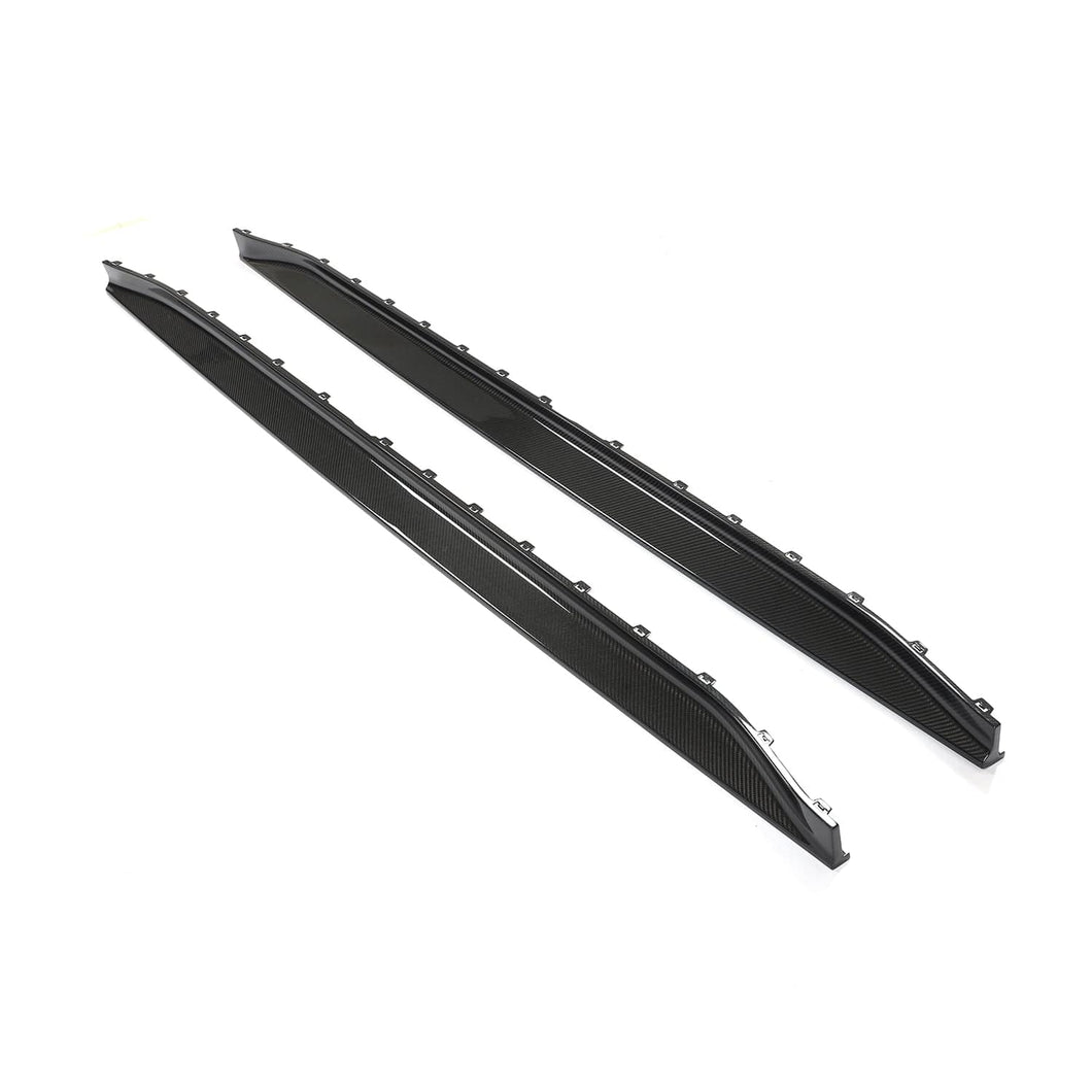 BMW M3 G80/G81 CARBON FIBRE SIDE SKIRT REPLACEMENT - V3
