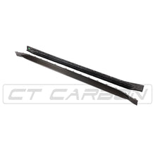 Load image into Gallery viewer, BMW M4 G82/G83 CARBON FIBRE SIDE SKIRT REPLACEMENT - CT DESIGN
