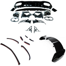 Load image into Gallery viewer, MERCEDES W177 2018-2022 A-CLASS GLOSS BLACK KIT - BLAK BY CT

