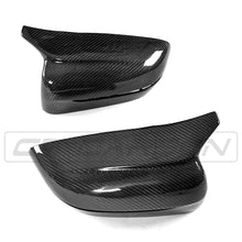 Load image into Gallery viewer, BMW 3, 4, 5 SERIES G20/G21/G22/G26 &amp; G30/G31 CARBON FIBRE MIRRORS - LHD ONLY

