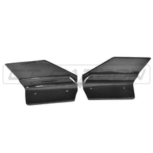 Load image into Gallery viewer, BMW F16 X6 CARBON FIBRE REAR BUMPER EXTENSIONS
