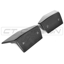 Load image into Gallery viewer, BMW F16 X6 CARBON FIBRE REAR BUMPER EXTENSIONS
