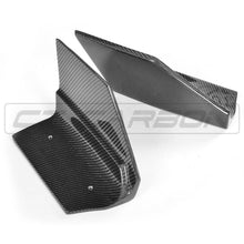 Load image into Gallery viewer, BMW F16 X6 CARBON FIBRE REAR BUMPER EXTENSIONS
