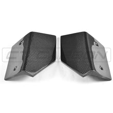 Load image into Gallery viewer, BMW F16 X6 CARBON FIBRE REAR BUMPER EXTENSIONS
