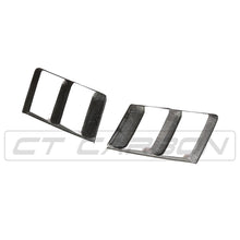 Load image into Gallery viewer, AUDI R8 V10 GEN 2 CARBON FIBRE SIDE GRILLES
