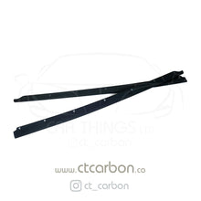 Load image into Gallery viewer, AUDI R8 V10 GEN 2 CARBON FIBRE SIDE SKIRTS - CT CARBON
