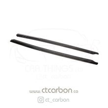 Load image into Gallery viewer, AUDI R8 V10 GEN 2 CARBON FIBRE SIDE SKIRTS - CT CARBON
