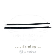 Load image into Gallery viewer, AUDI R8 V10 GEN 2 CARBON FIBRE SIDE SKIRTS - CT CARBON
