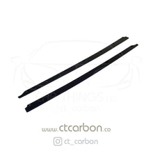 Load image into Gallery viewer, AUDI R8 V10 GEN 2 CARBON FIBRE SIDE SKIRTS - CT CARBON
