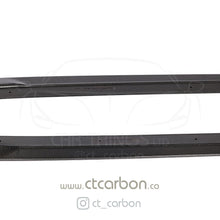 Load image into Gallery viewer, AUDI R8 V10 GEN 2 CARBON FIBRE SIDE SKIRTS - CT CARBON
