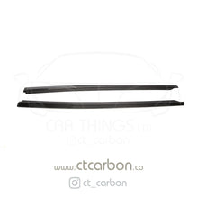 Load image into Gallery viewer, AUDI R8 V10 GEN 2 CARBON FIBRE SIDE SKIRTS - CT CARBON
