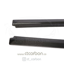 Load image into Gallery viewer, AUDI R8 V10 GEN 2 CARBON FIBRE SIDE SKIRTS - CT CARBON
