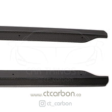 Load image into Gallery viewer, AUDI R8 V10 GEN 2 CARBON FIBRE SIDE SKIRTS - CT CARBON
