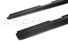 Load image into Gallery viewer, BMW 1 &amp; 2 SERIES F20/F22/F23 CARBON FIBRE SIDE SKIRTS - MP STYLE
