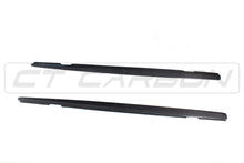 Load image into Gallery viewer, BMW 1 &amp; 2 SERIES F20/F22/F23 CARBON FIBRE SIDE SKIRTS - MP STYLE
