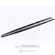 Load image into Gallery viewer, BMW F30/F31 3 SERIES CARBON FIBRE SIDE SKIRTS - MP STYLE
