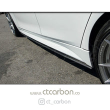Load image into Gallery viewer, BMW F30/F31 3 SERIES CARBON FIBRE SIDE SKIRTS - MP STYLE
