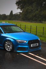 Load image into Gallery viewer, AUDI A3 S-LINE &amp; S3 FACELIFT SALOON 8V CARBON FIBRE SPLITTER

